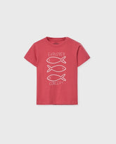 Camiseta Peces Explorer Rojo Losan